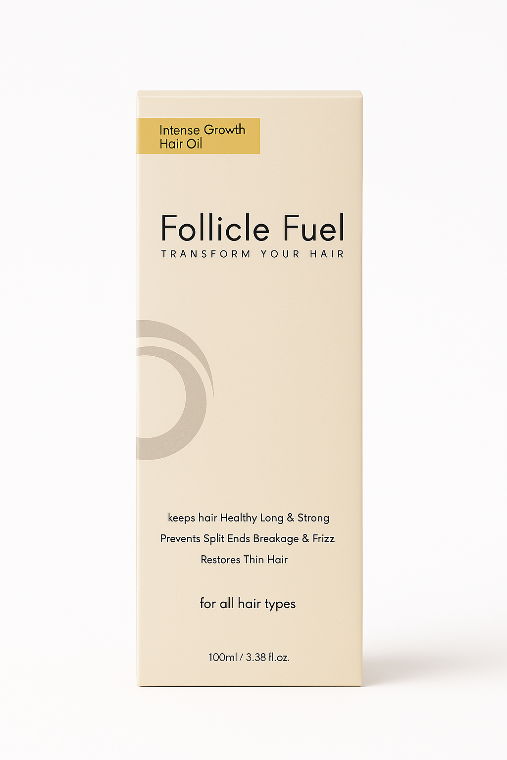 Follicle Fuel Intense Growth Hair Oil – Strengthens Roots, Reduces Hair Fall & Promotes Fast, Healthy Hair Growth for Men & Women 100ml View Gallery - Pakistan