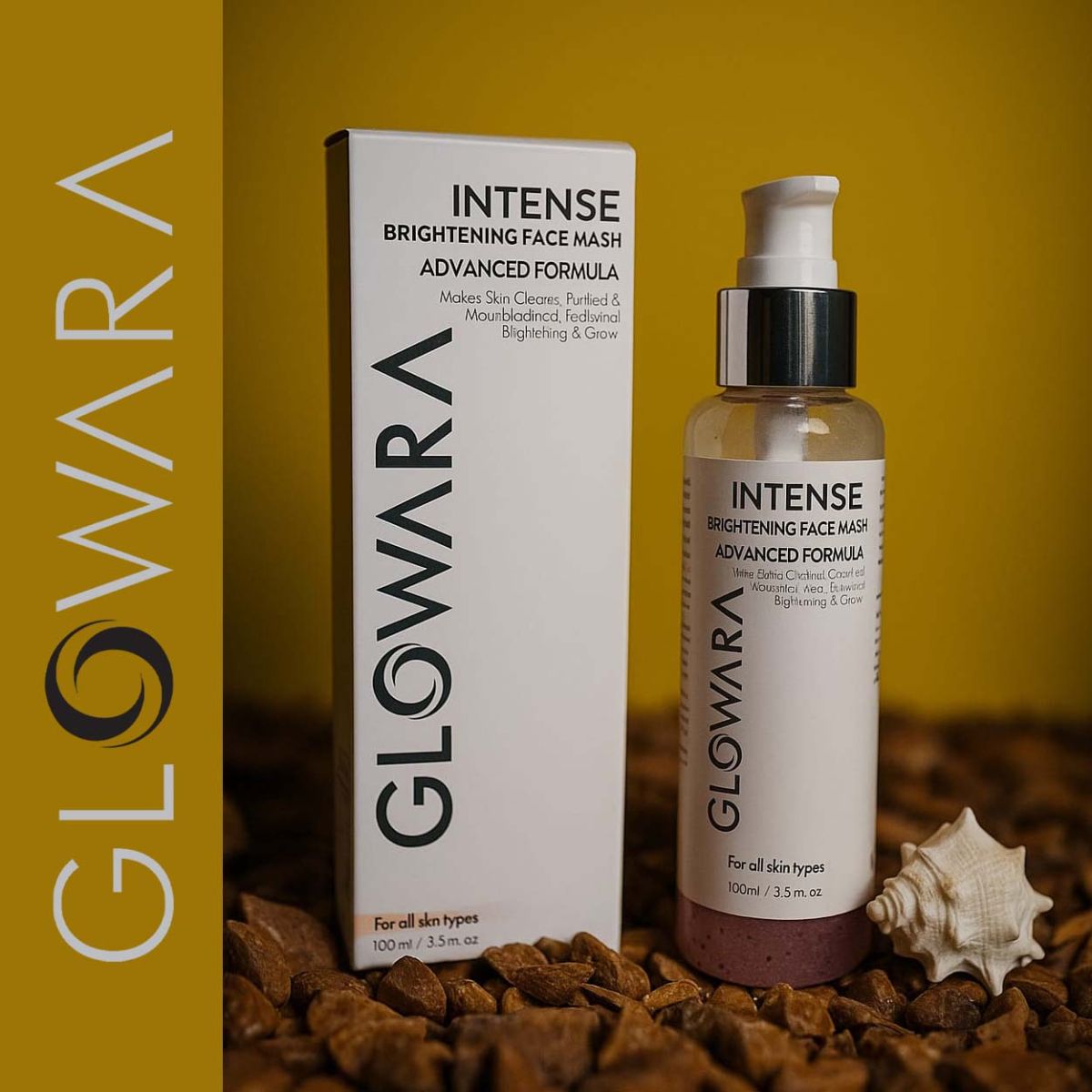 Glowara Intense Brightening Face Wash – Deep Cleanse for Radiant, Smooth & Blemish-Free Skin with Moisturizing and Anti-Aging Benefits View Gallery - Pakistan