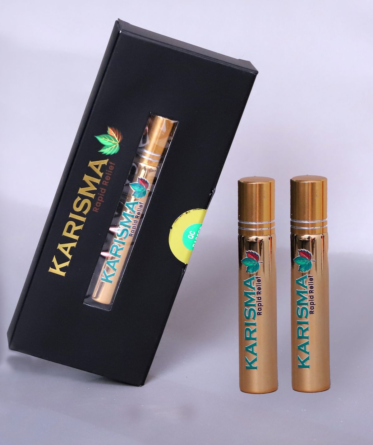 KARISMA Rapid Relief Pain Relief Oil – Fast Acting Roll-On for Headache, Backache, Arthritis & Muscle Pain View Gallery - Pakistan