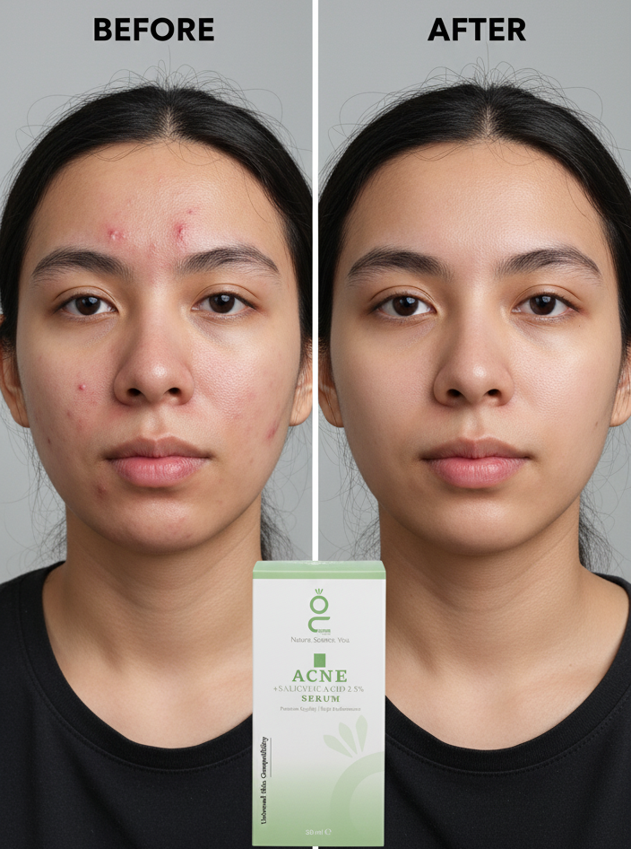 Acne Salicylic Acid 2.5% Serum 30ml | Advanced Acne Treatment | Deep Pore Cleansing, Oil Control, And Skin Clarifying Face Serum For All Skin Types View Gallery - Pakistan