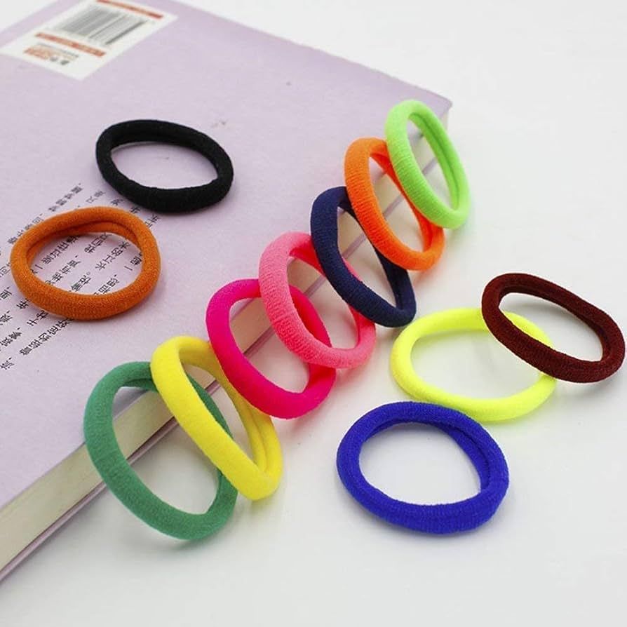 Pack Of 14Pcs Multicolor Hair Ponies For Girls | Soft And Stretchable Hair Bands | Stylish Elastic Hair Ties For Daily Wear And Fashion Hairstyles View Gallery - Pakistan