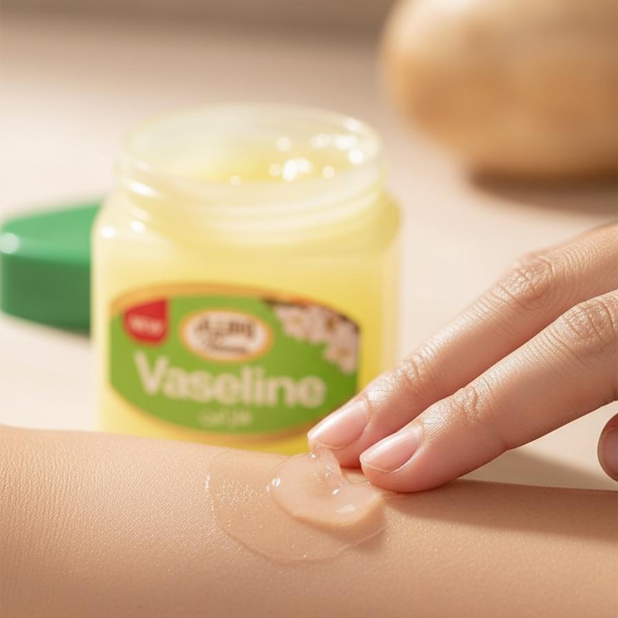 Vaseline New Formula With Natural Moisturizing Care, Nourishing Petroleum Jelly For Smooth, Soft And Hydrated Skin Protection (100g) View Gallery - Pakistan