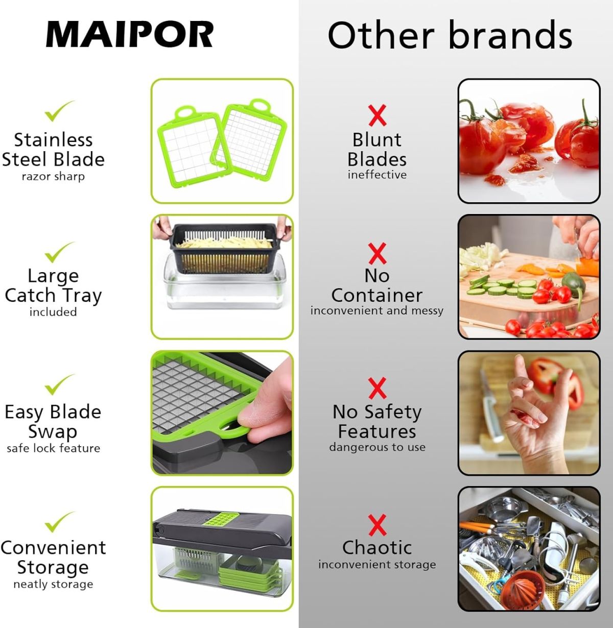 16-in-1 Multifunctional Vegetable Cutter & Slicer – Kitchen Tool with Interchangeable Blades View Gallery - Pakistan