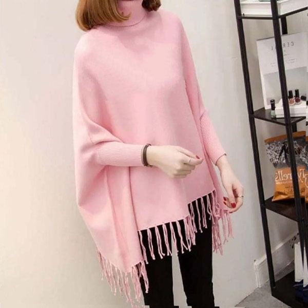 Winter Fleece Poncho for Women – Plain, Stylish & Cozy Free Size Shawl View Gallery - Pakistan