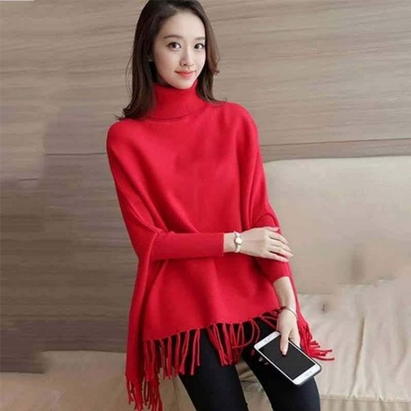Winter Fleece Poncho for Women – Plain, Stylish & Cozy Free Size Shawl View Gallery - Pakistan