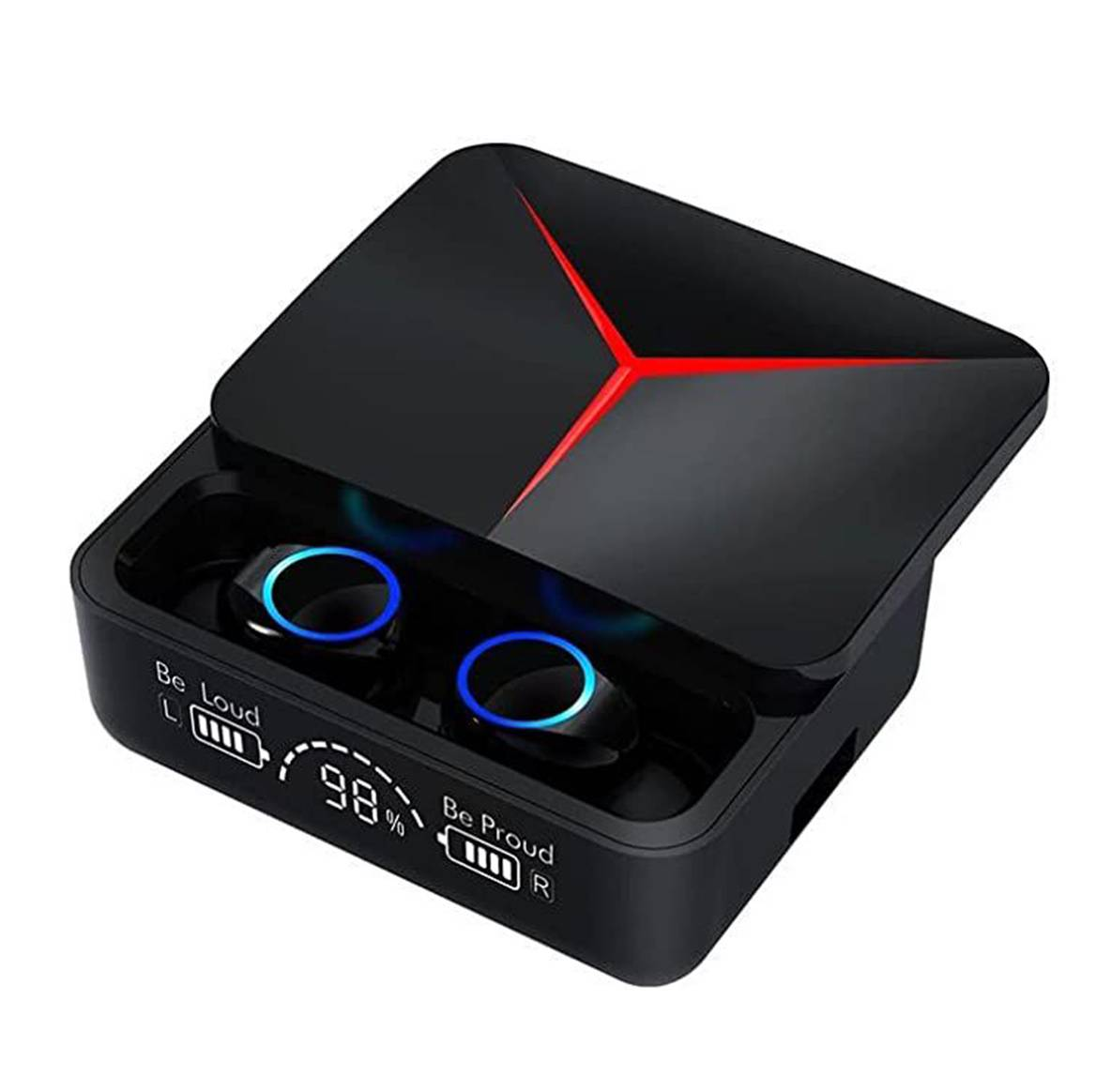M90 Pro Gaming Earbuds – Bluetooth 5.3 Wireless Earphones with ENC Noise Reduction View Gallery - Pakistan