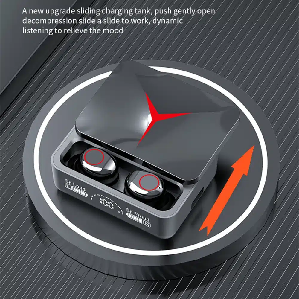 M90 Pro Gaming Earbuds – Bluetooth 5.3 Wireless Earphones with ENC Noise Reduction View Gallery - Pakistan