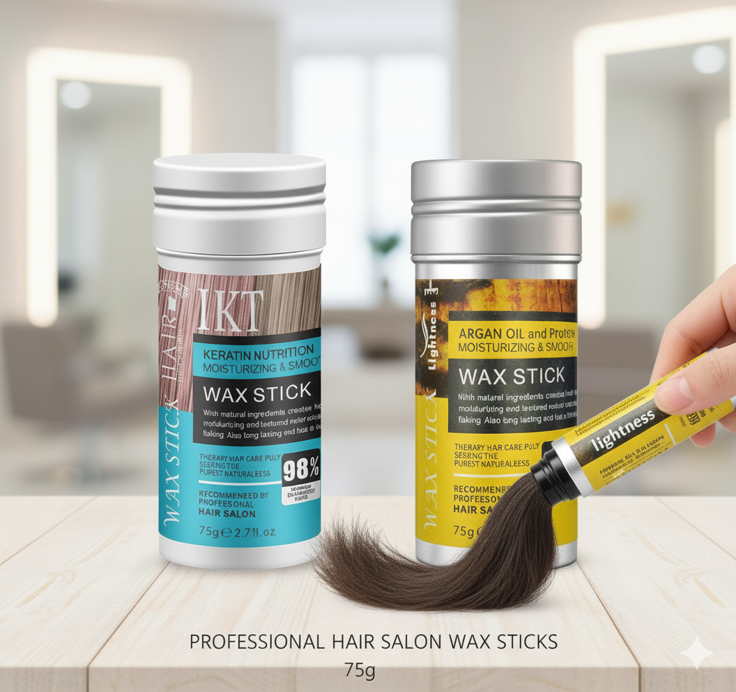 Professional Hair Salon Wax Stick for Flyaways &amp; Edge Control - 75g