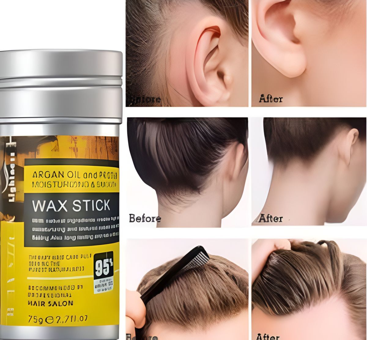 Professional Hair Salon Wax Stick for Flyaways & Edge Control - 75g View Gallery - Pakistan