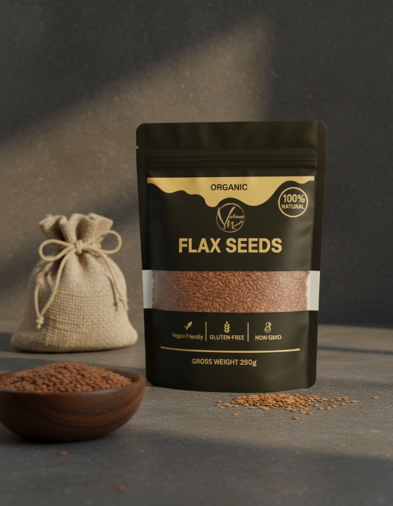 Organic Flax Seeds – 100% Natural, Gluten-Free & Non-GMO Superfood View Gallery - Pakistan