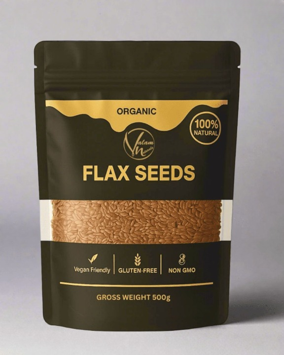 Organic Flax Seeds – 100% Natural, Gluten-Free & Non-GMO Superfood View Gallery - Pakistan