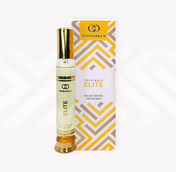 Originals Elite Eau de Parfum for Women – A Radiant Blend of Citrus, Florals & Amber in a Sculptural Gold-Capped Bottle Inspired by Modern Elegance - 35ml View Gallery - Pakistan