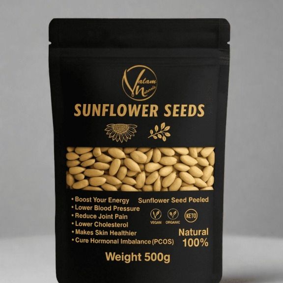 Sunflower Seeds Without Shell | 100% Natural Peeled Seeds | Rich In Protein, Fiber, And Healthy Fats For Snacking, Baking, And Cooking - Online Shopping in Pakistan - BUNDLIV