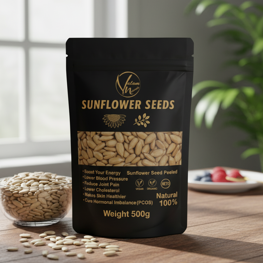 Sunflower Seeds Without Shell | 100% Natural Peeled Seeds | Rich In Protein, Fiber, And Healthy Fats For Snacking, Baking, And Cooking View Gallery - Pakistan