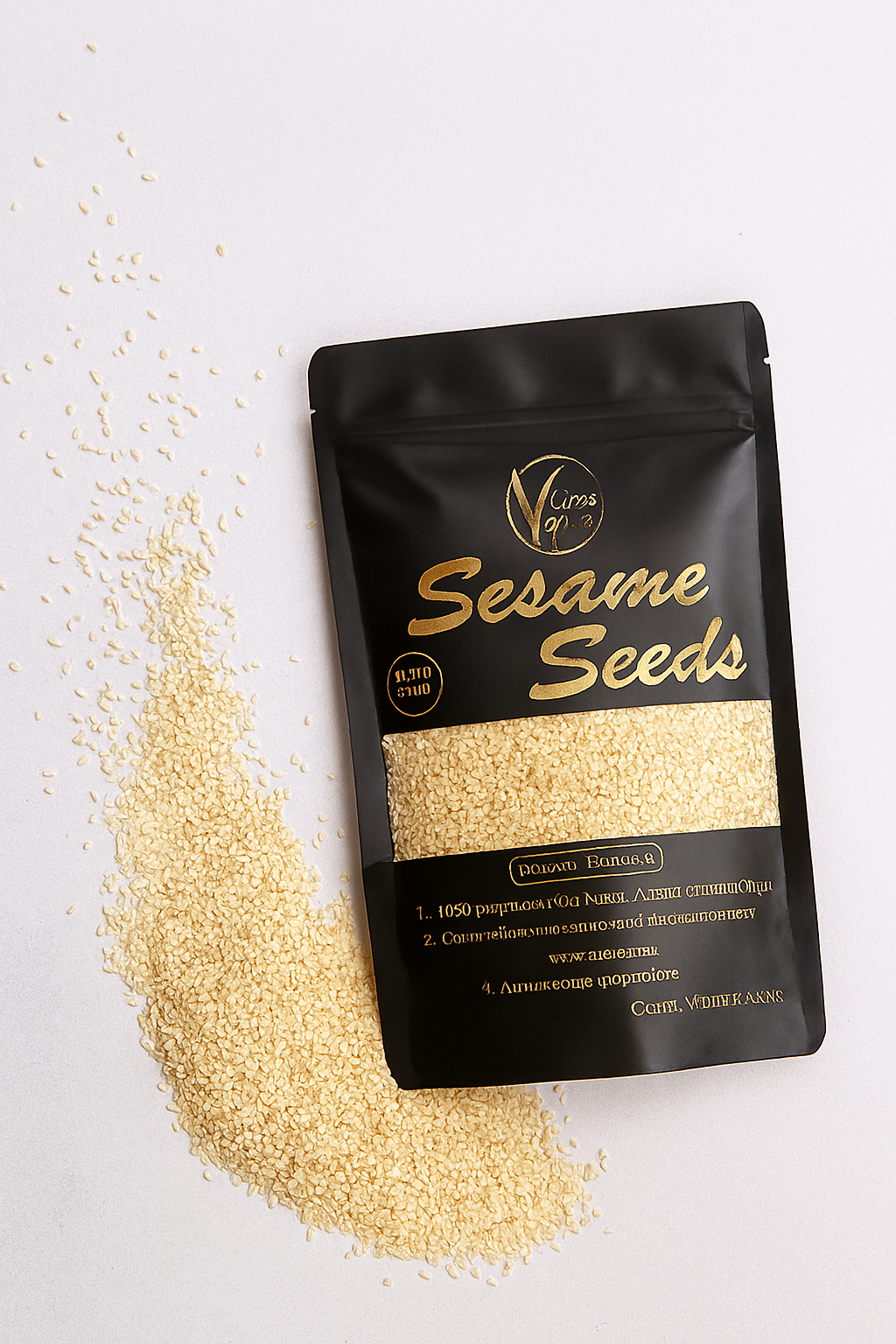 Pure Sesame Seeds – Nutrient-Rich Superfood for Cooking, Baking & Wellness (250g) View Gallery - Pakistan