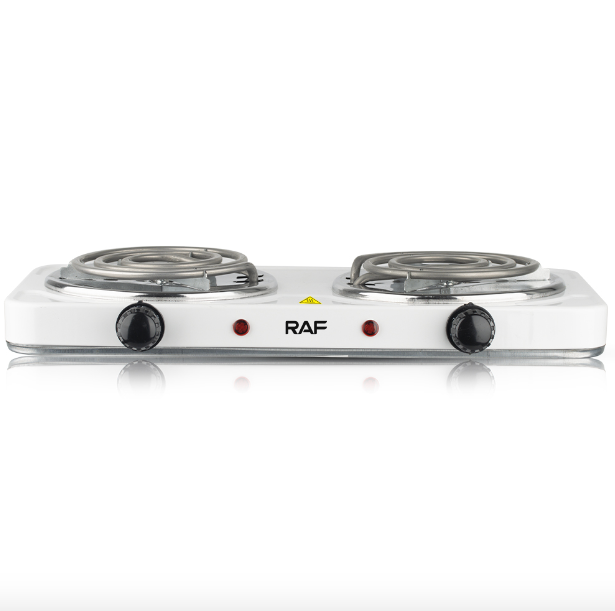 RAF Electric Stove – Dual Coil Burner, Fast Heating & Easy-to-Clean Portable Cooktop View Gallery - Pakistan