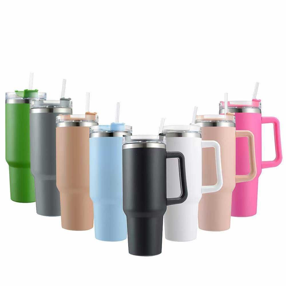 Stanley 40 Oz (1200ML) Stainless Steel Vacuum Insulated Tumbler with Straw –Random Colors | Stanley | View Gallery - Pakistan