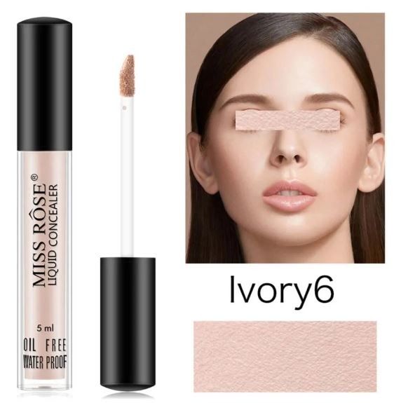 Miss Rose 3 PC Regular Deal Silk Foundation Concealer & Blender View Gallery - Pakistan