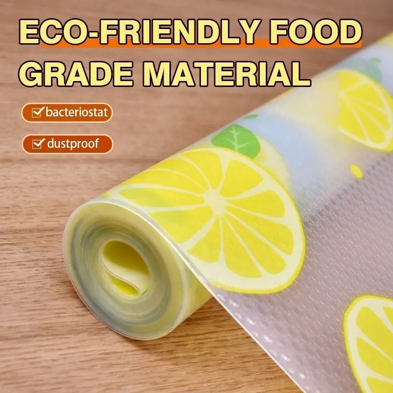 Waterproof Kitchen Mat Shelf Liner 45×150 | Easy To Clean, Oil Proof, Anti Slip Multipurpose Drawer And Shelf Cover (Random Color) View Gallery - Pakistan