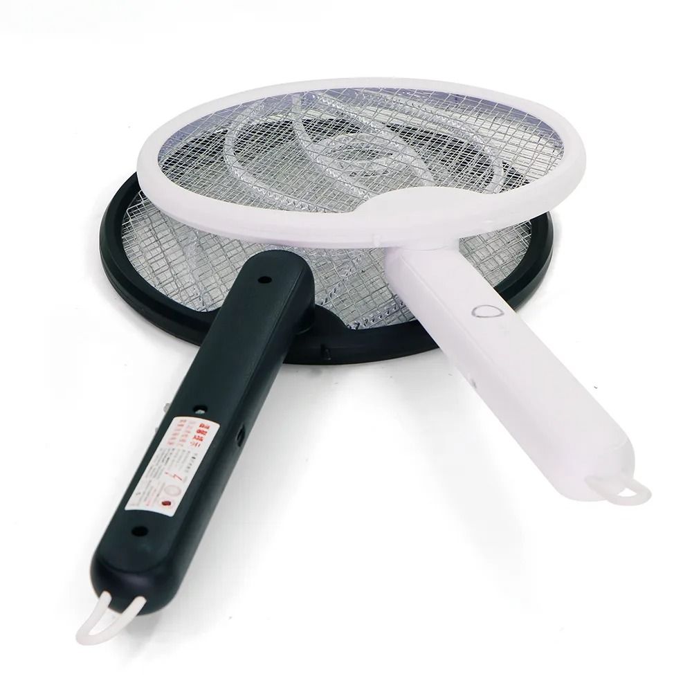 Foldable Mosquito Killer Trap | Electric Rechargeable Bug Zapper Racket For Indoor And Outdoor Mosquito And Insect Control (Random Color) View Gallery - Pakistan