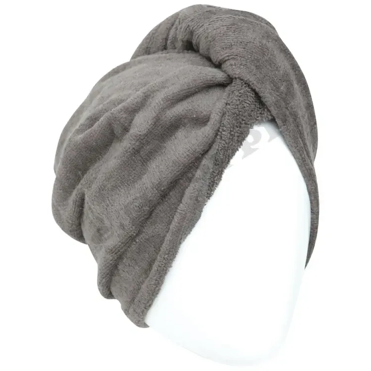 Hair Drying Towel Cap – Quick Dry, Soft & Absorbent Turban Wrap for Women | Anti-Frizz Hair Wrap Towel for Bathroom & Salon Use View Gallery - Pakistan