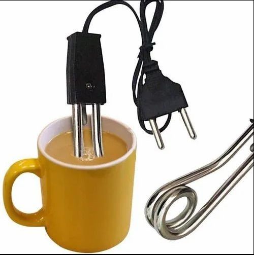 Mini Electric Portable Heating Rod For Instant Water Heating | Compact Travel Immersion Heater For Home, Office, And Outdoor Use (Random Color) View Gallery - Pakistan