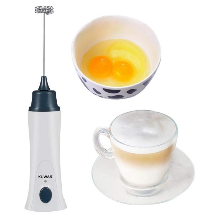 Rechargeable Electric Coffee Frother & Milk Beater – Handheld Foam Maker with Stainless Steel Whisk, USB Charging, and Powerful Motor View Gallery - Pakistan