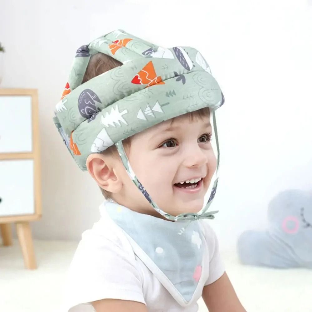 Child Head Protection Cap – Adjustable Safety Helmet for Toddlers (Random color) View Gallery - Pakistan