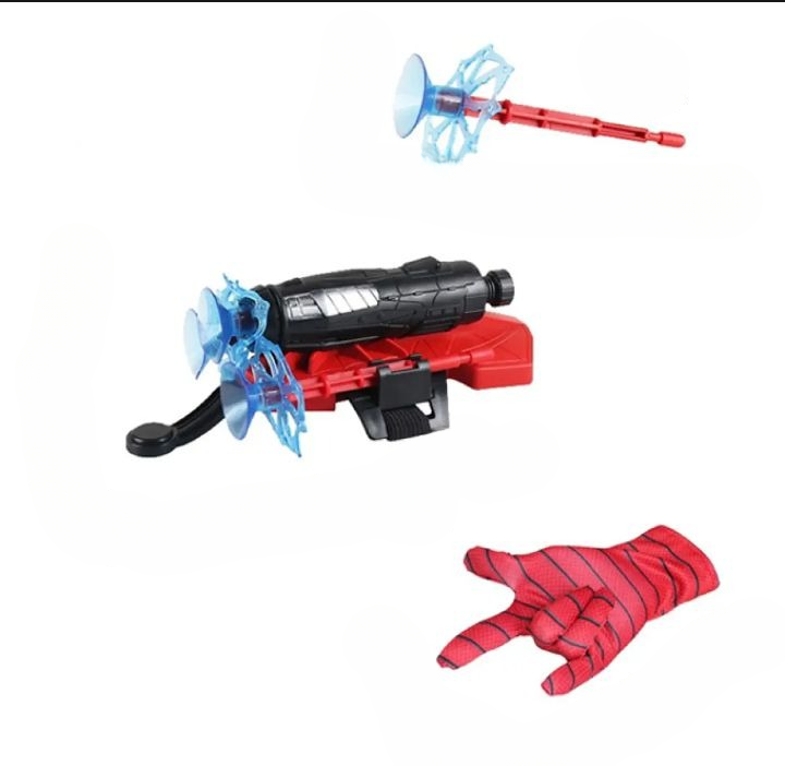 Spider Man Shooter Gloves Toy For Kids – Fun Role Play Web Launcher With Bullets And Launcher Set For Boys And Girls View Gallery - Pakistan