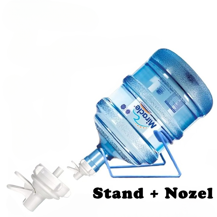 19 L Litter Water Bottle Stand And Nozzle With Stopper – Durable High Quality Dispenser With Premium Box Packaging For Home And Office Use View Gallery - Pakistan