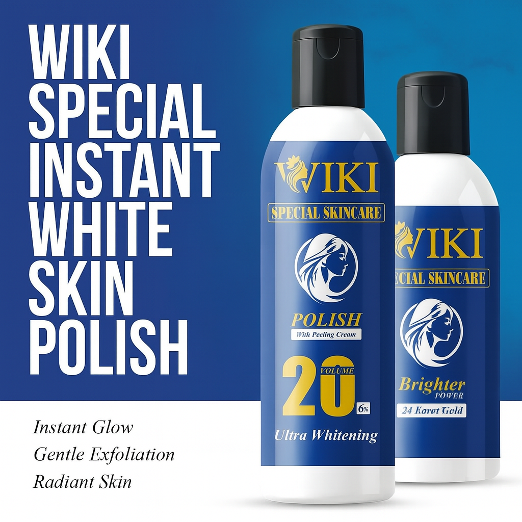 VIKI Special Skincare Brighter &amp; 2 In 1 Polish With Peeling Cream – Ultra Whitening