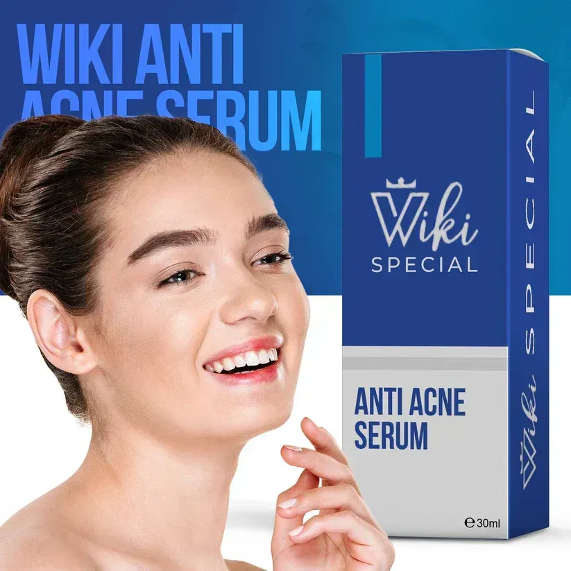 Wiki Special Anti Acne Serum | Clears Acne, Soothes Skin & Fights Blemishes (30ml) View Gallery - Pakistan