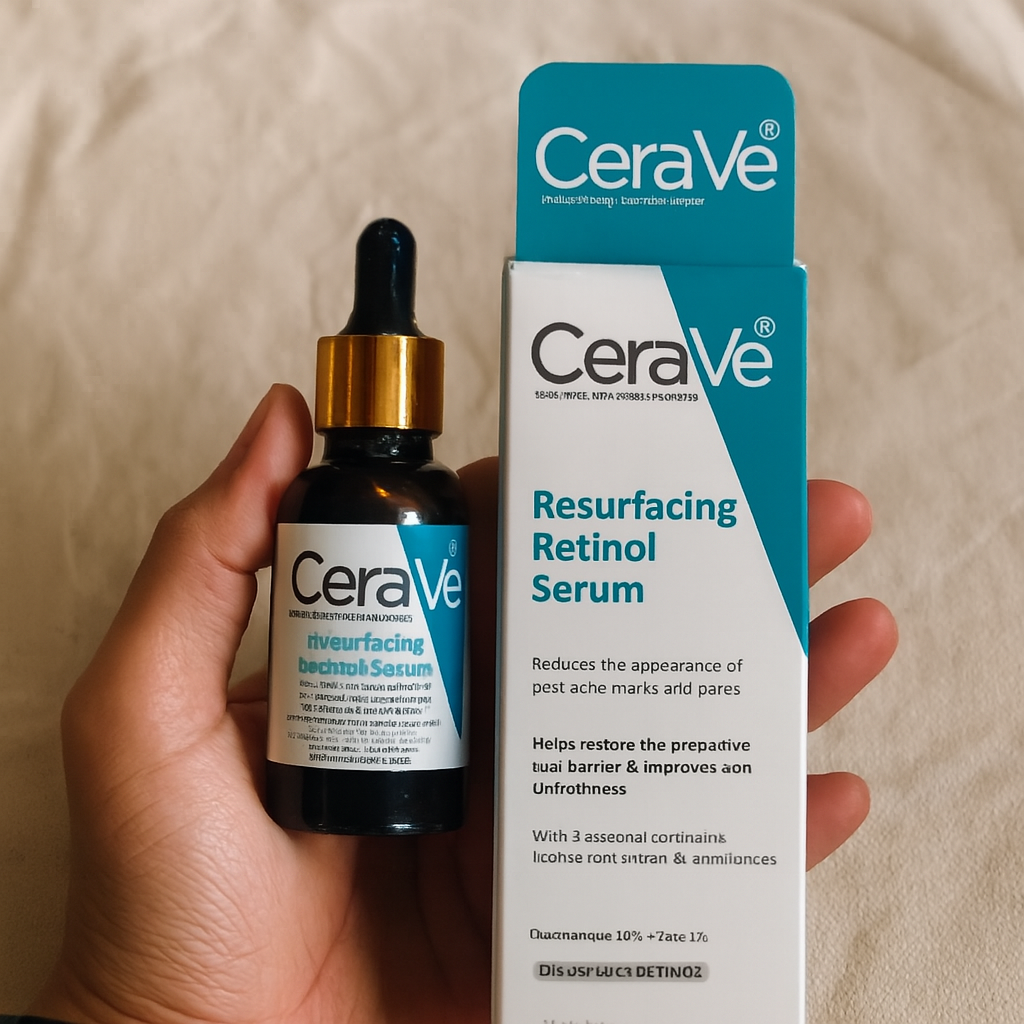 Cerave Resurfacing Retinol Serum 30ml – Gentle Face Serum For Smoother Skin Texture, Reduces Post Acne Marks, And Restores Healthy Radiant Complexion View Gallery - Pakistan