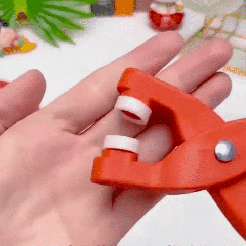 Heavy Duty Eyelet Punch Plier Tool | DIY Fabric, Leather & Craft Hole Punching Tool View Gallery - Pakistan