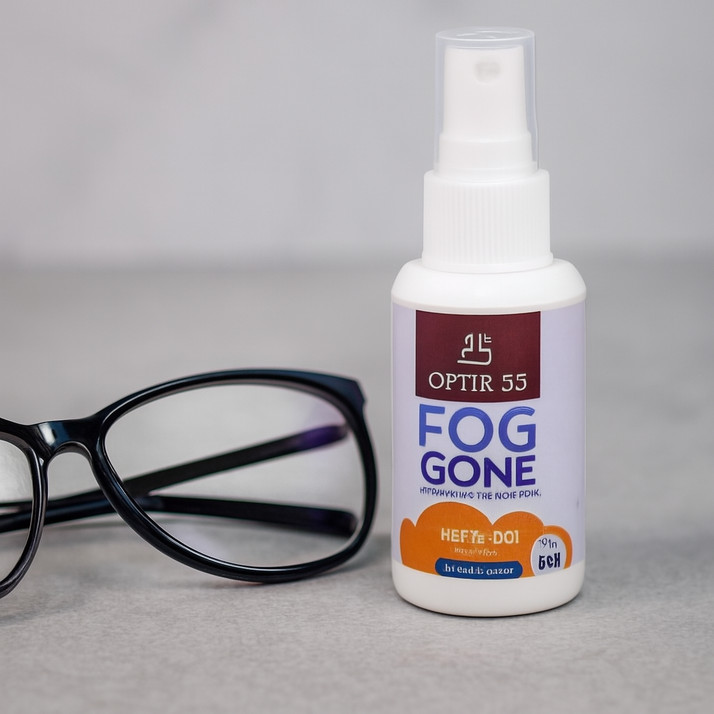 Fog Gone Anti Fog Spray – 50ml Spray For Glasses, Car Windows, And Non AR-Coated Lenses – Prevents Fog, Ensures Clear Vision, Easy To Use And Long Lasting