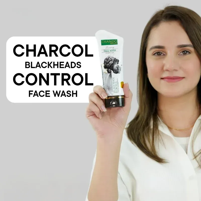 CHANDO Naturals Foaming Face Wash Charcoal – Deep Cleansing & Blackhead Control View Gallery - Pakistan