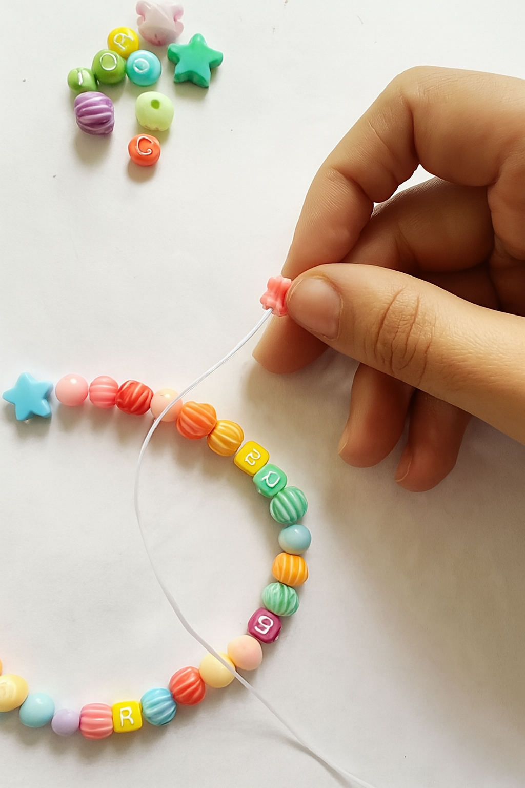 Colorful DIY Beads Kit – Multi-Shape & Multi-Color Jewelry Making Beads Set for Bracelets, Necklaces, and Creative Crafts View Gallery - Pakistan