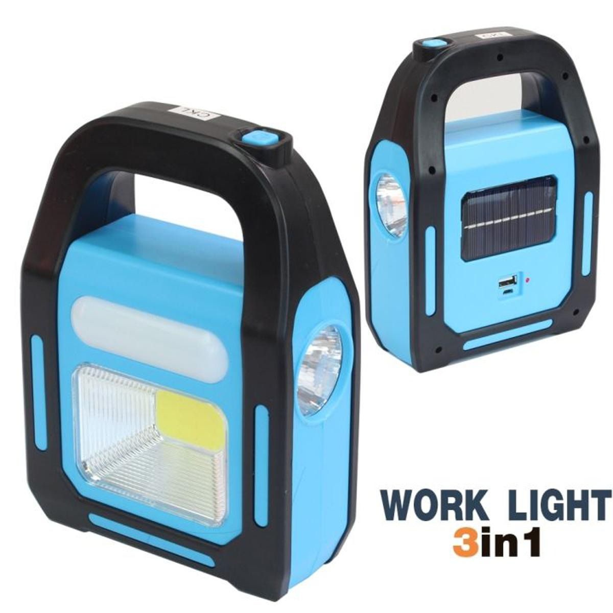 Hurry Bolt Work Light – Portable Rechargeable LED Work Lamp With Super Bright Illumination For Garage, Outdoor, Emergency, And Job Site Use View Gallery - Pakistan