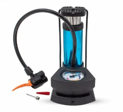 Foot And Hand Air Pump With Air Pressure Gauge – Fast Portable Car Bike And Cycle Inflator For Tires Balls And Inflatables View Gallery - Pakistan