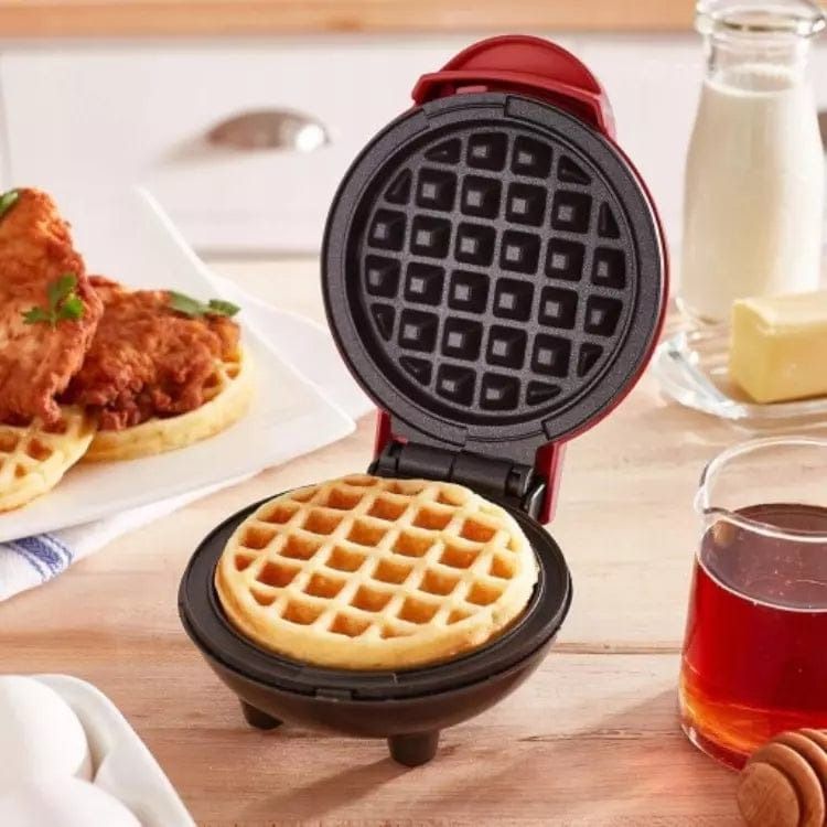Waffle Maker Breakfast Machine – Non Stick Easy Clean Compact Electric Appliance For Quick And Delicious Homemade Waffles View Gallery - Pakistan