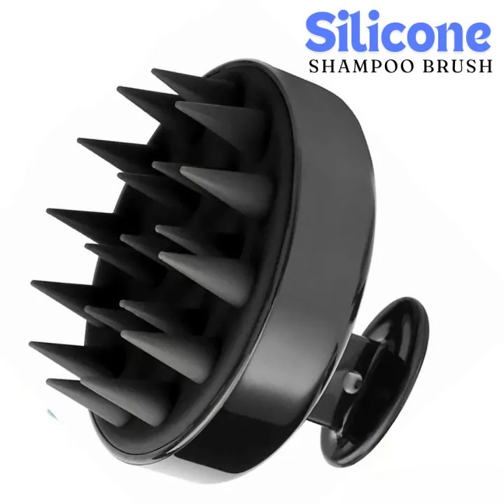 1 Piece Scalp Massager Shampoo Brush – Silicone Hair Scalp Scrubber for Deep Cleaning & Relaxing Massage (Multicolor, Pack of 1) View Gallery - Pakistan