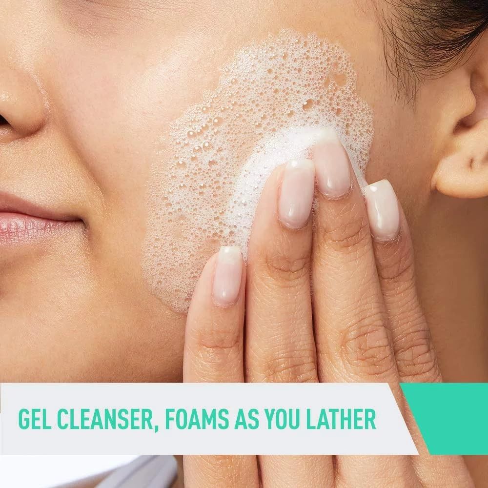 CeraVe Foaming Facial Cleanser for Normal to Oily Skin – Oil Control with Ceramides, Niacinamide & Hyaluronic Acid, 237ml View Gallery - Pakistan