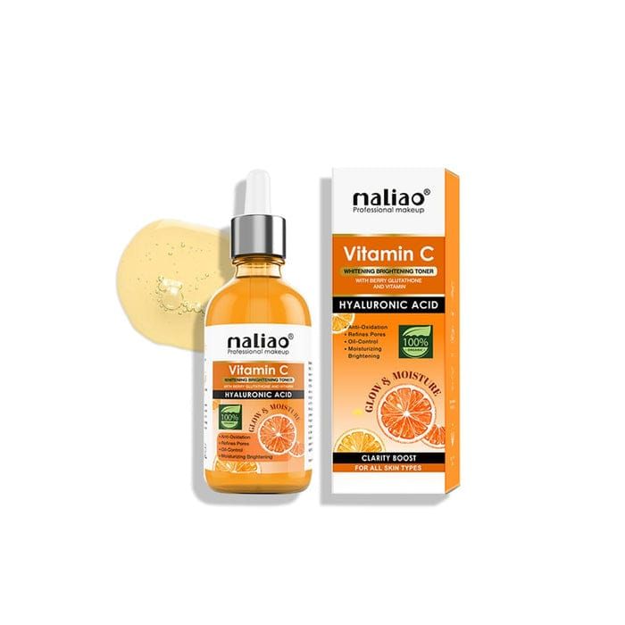 Maliao Vitamin C Whitening Brightening Toner with Berry Glutathione & Hyaluronic Acid – Anti-Oxidation, Pore Refining, All Skin Types, 30ml View Gallery - Pakistan