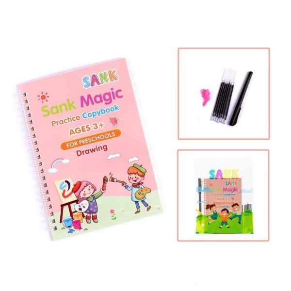 Magic Practice Tracing Book – Handwriting Learning Book for Preschool & Kindergarten Kids View Gallery - Pakistan
