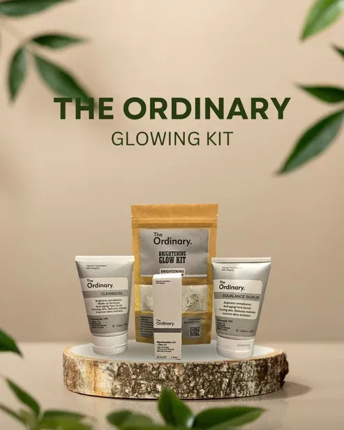 The Ordinary Glow Kit for Face &amp; Hands – Brightening &amp; Radiance Skincare Set
