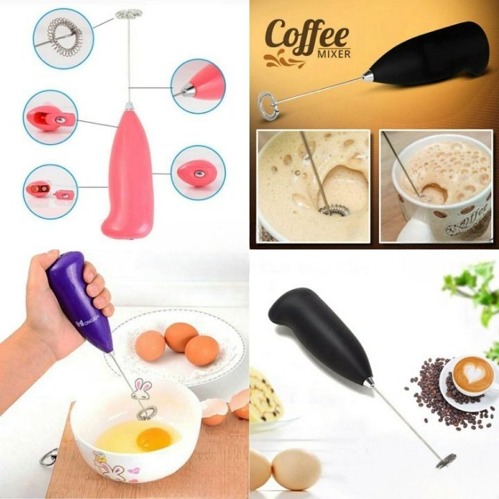 Multipurpose Electric Coffee Beater – Handheld Milk Frother & Egg Mixer View Gallery - Pakistan