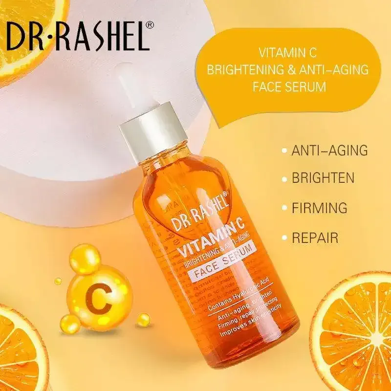 DR RASHEL Vitamin C Face Serum – Brightening & Anti-Aging Skin Care, 50ml View Gallery - Pakistan