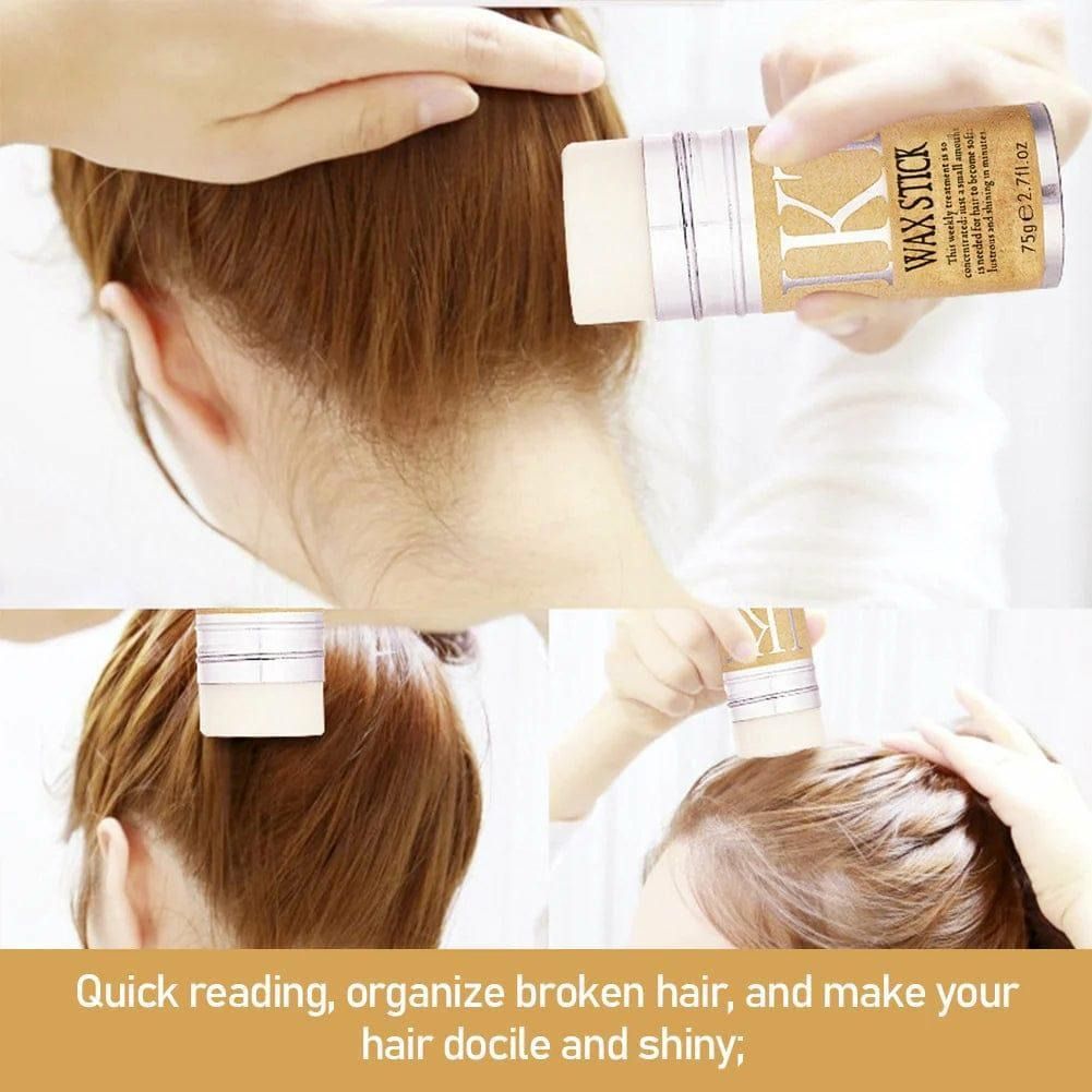 IKT Hair Wax Stick – Styling Gel Cream for Men & Women | Frizz Fix, Edge Control & Fluffy Hair Setter View Gallery - Pakistan