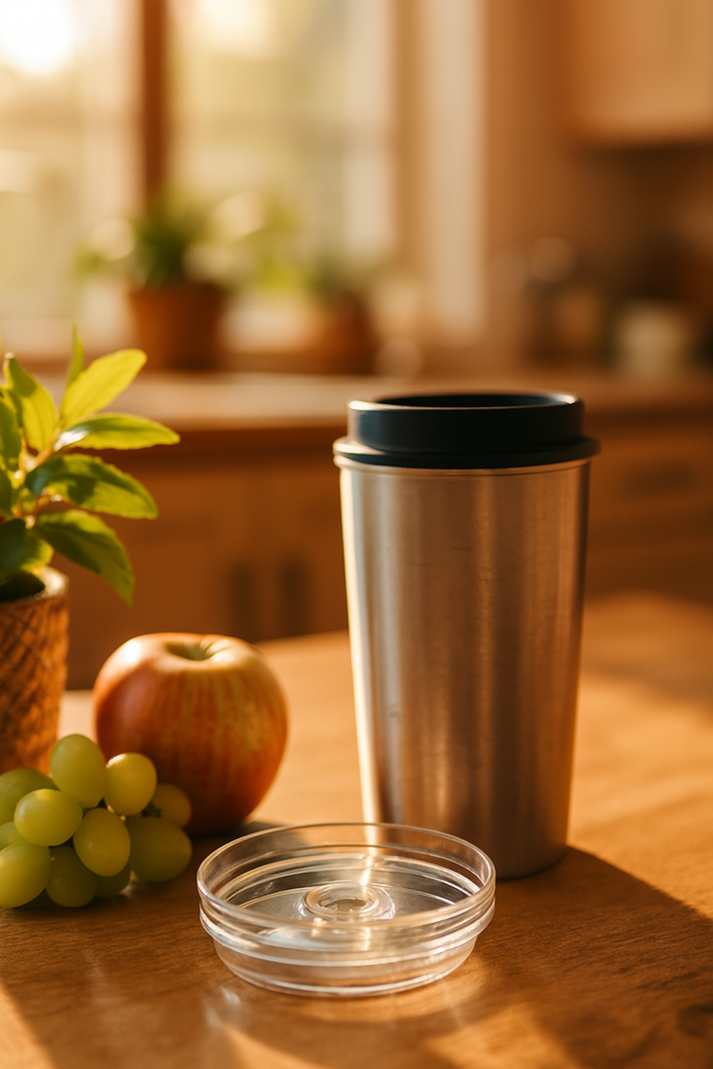 Premium Transparent Tumbler Lid – Spill-Proof, Durable, and Crystal Clear View Gallery - Pakistan