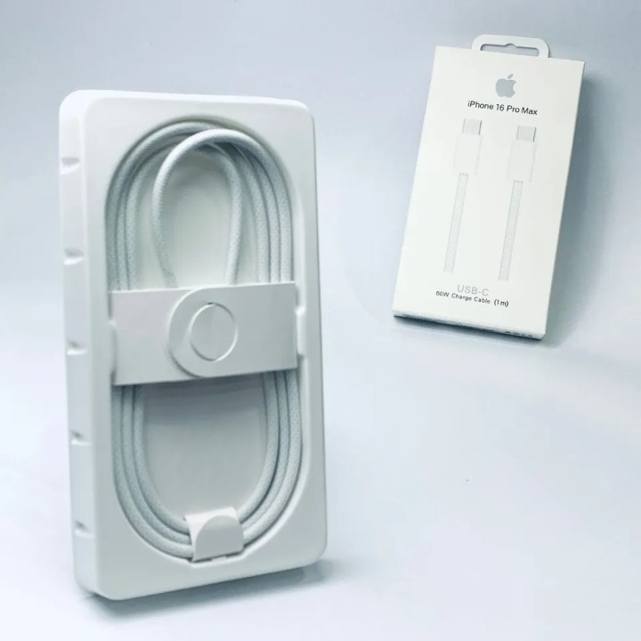 Apple USB-C 60W Fast Charging Cable (1m) – High-Speed Power View Gallery - Pakistan